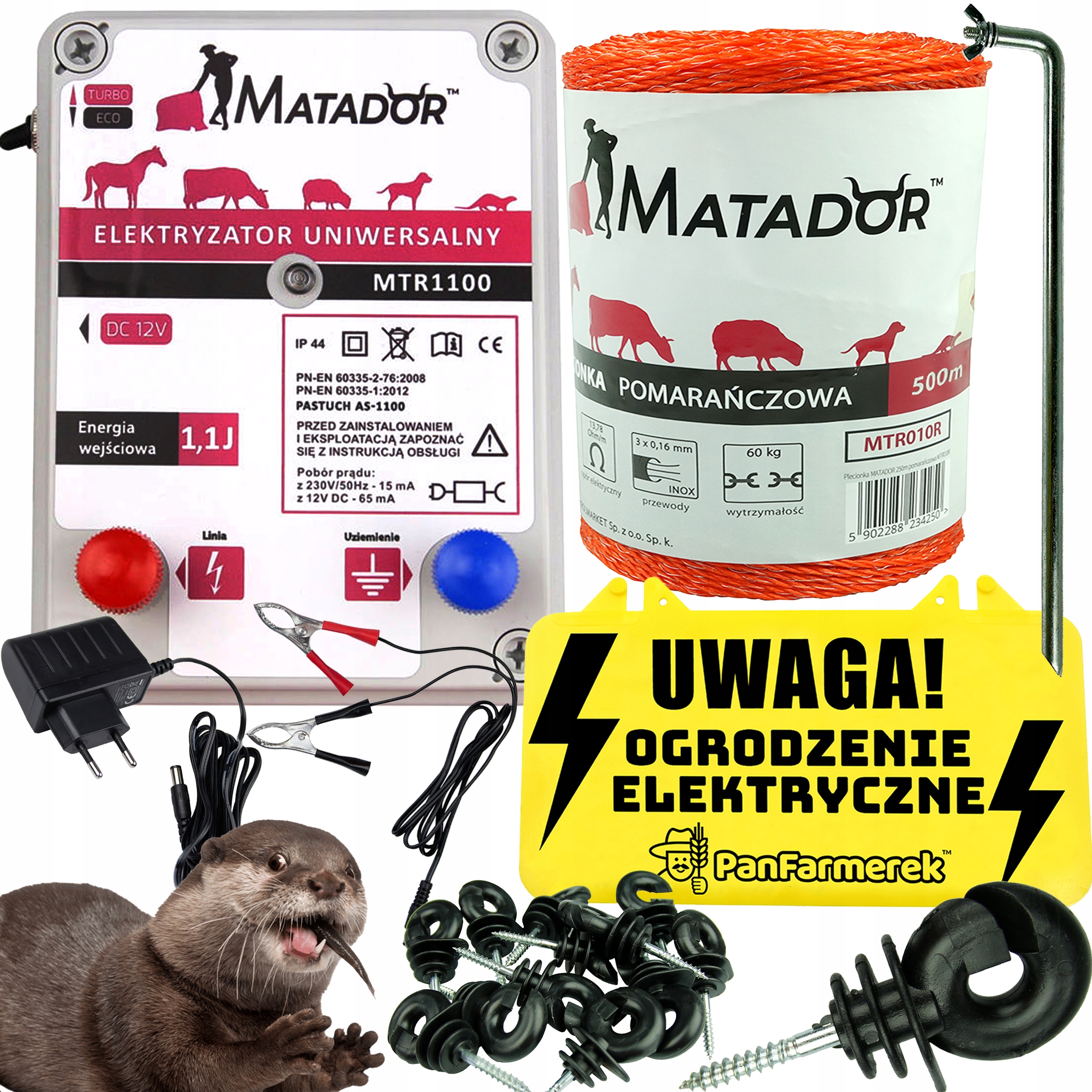 Elektrický pastier vydier Rolmarket W7